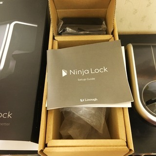 【新品／未使用】スマートロック／スマホで鍵開錠／Ninja Lock／ニンジャロック／郵送／厳重梱包／送料出品者負担