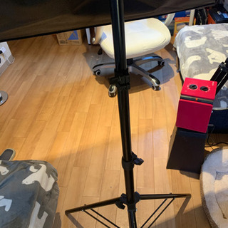 【値下】撮影用ライト、動画配信等　オークション商品撮影　スタジオライト　撮影用ランプ5個内蔵　2台ありの画像