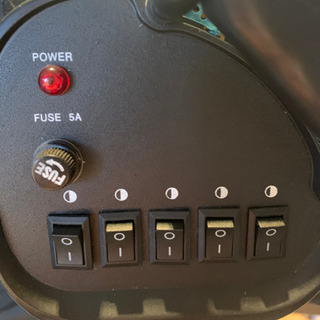 【値下】撮影用ライト、動画配信等　オークション商品撮影　スタジオライト　撮影用ランプ5個内蔵　2台ありの画像