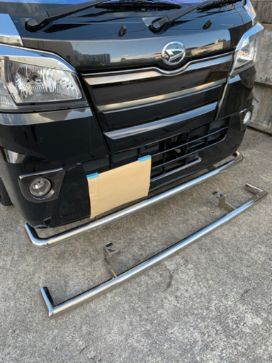 ハイゼット　ステンレスバンパー