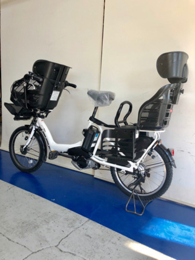 ヤマハ パスキッスミニ 20インチ 3人乗り 12.8ah 高年式 電動アシスト 電動自転車