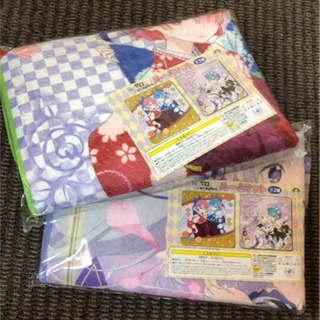リゼロ ルームマット レム&エミリア レム&ラム