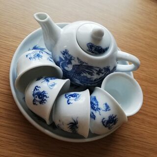 バッチャン焼き　茶器セット