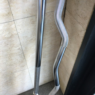 ☆宇都宮市より☆ファイティングロード バーベルブラックタイプ 合計90kg +ダンベルシャフト+セーフティー2台の画像