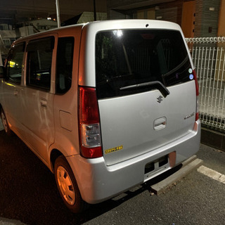 ワゴンR ５MT 訳あり　部品取りに… 自走多少可能　自賠残りありの画像