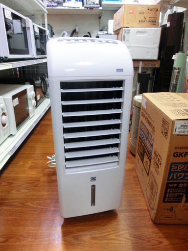 【トレファク府中店】zenken 加湿機能付 スリム温冷風扇
