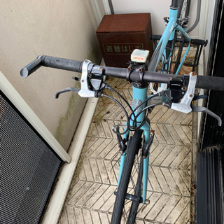 出品停止中　Bianchi ROMA 空気入れ付き！  