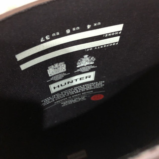 ほぼ新品⭐️ハンター レインブーツ 長靴の画像