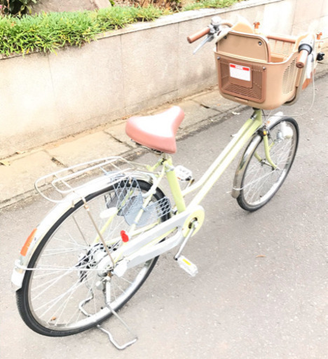 【市内無料配達致します♫】26インチ　ファミリー自転車　3段切替、鍵付き 市内無料配達致します♫】26インチ ファミリー自転車 3段切替、鍵付き