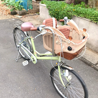 【市内無料配達致します♫】26インチ　ファミリー自転車　3段切替、鍵付きの画像