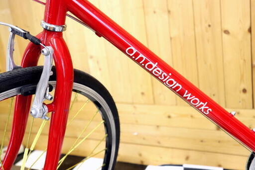 販売終了　　  a.n.design works SPORTIVO エーエヌデザインワークス スポルティーボ レッド 6速 クロスバイク