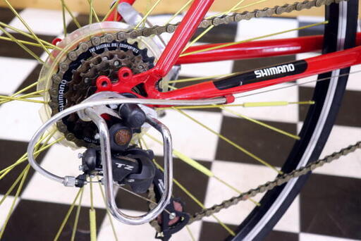 販売終了　　  a.n.design works SPORTIVO エーエヌデザインワークス スポルティーボ レッド 6速 クロスバイク