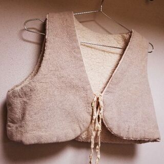  0円🍀handmade　リバーシブルベスト🍀