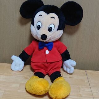 ミッキーのぬいぐるみ