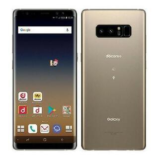 GALAXYノート8 ゴールド   端末