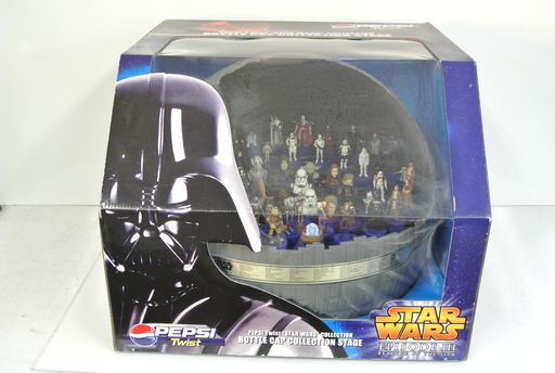 ファン必見!! PEPSI STAR WARS スターウォーズ ボトルキャップコレクションステージ ダースベイダー