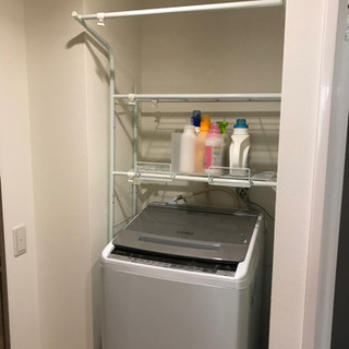 ニトリ　ランドリーラックの画像