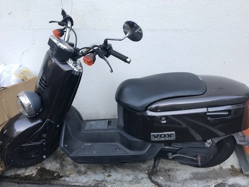 長崎発　ヤマハ　ＶＯＸ　ブラウン　自賠責付き　即乗り！　メットインたっぷり入る！