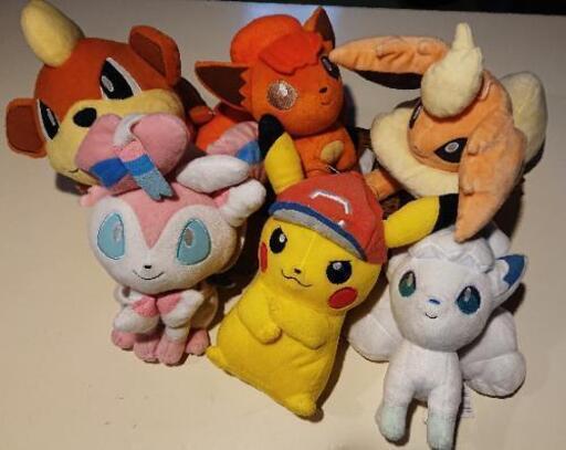 ポケモン  ぬいぐるみ 6点セット