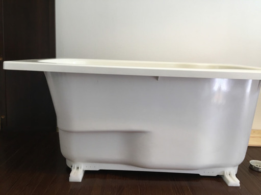 団地用シャワー付きガス風呂釜・浴槽(新品)付き