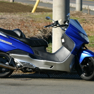 自賠責保険付-埼玉発593-今だから陸送料負担】KAWASAKI エプシロン（SUZUKI スカイウェイブ） 稀少カラーの画像