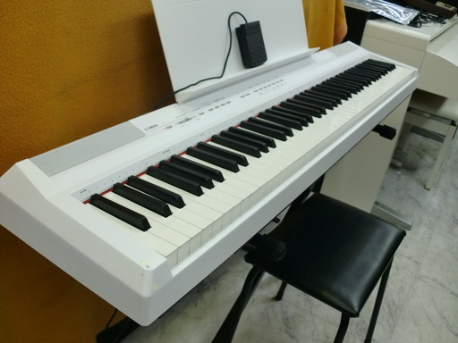 電子ピアノ YAMAHA ヤマハ P-105WH 2014製 動作品