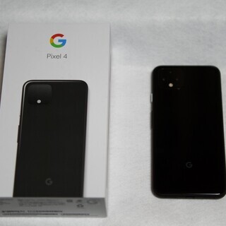 Google Pixel 4 64GB G020N 国内版 SIMフリースマホ Just Black