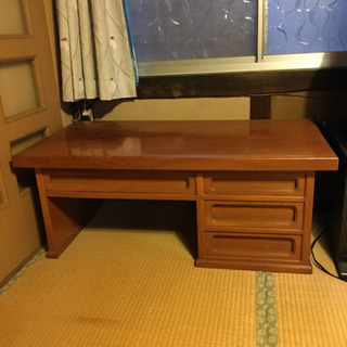 天然無垢材の和机★自力で積み込み可能な方