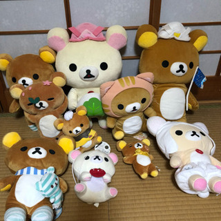 リラックマ ぬいぐるみセット