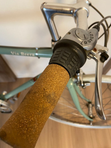 Bianchi ビアンキ Pista Via Brera Inter-7 クロモリクロスバイク チェレステ 49 訳あり中古