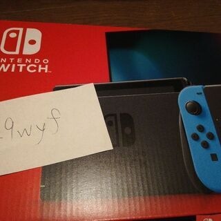 Nintendo Swich本体　未使用の画像