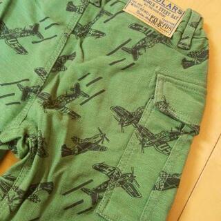 新品プレーンPTカーゴパンツ140緑エフオーキッズ/F.O.KIDS


の画像