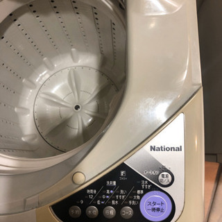 ナショナル 洗濯機【1/11-12引取り】の画像