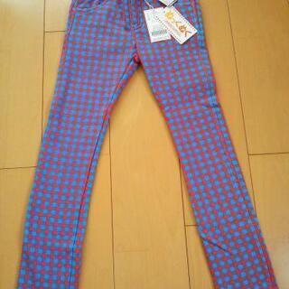 新品ぬっくぬくロングパンツ130サックス☆エフオーキッズ/F.O...