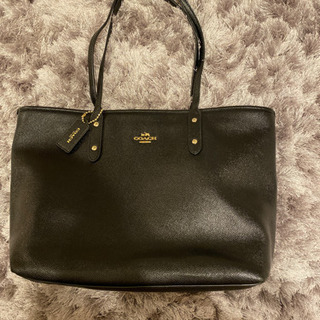 【美品】COACH バック　チャック付き