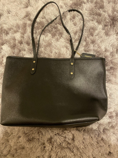 【美品】COACH バック　チャック付き