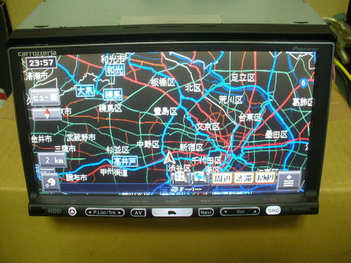 ②最新！！ パイオニア HDD楽ナビ AVIC-HRZ009 2019度版地図＋オービスマップ②