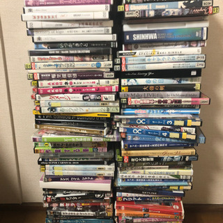 DVD 100枚以上　未開封あり
