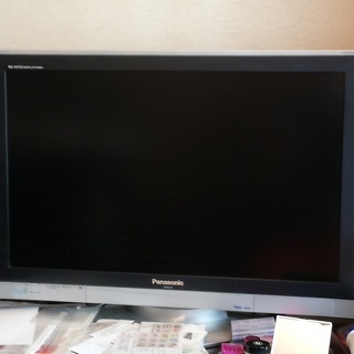 ②中古液晶テレビをあげます。無料。