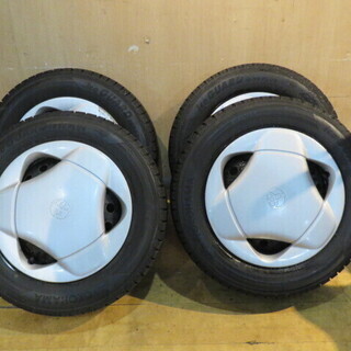 トヨタ ファンカーゴ 純正　鉄ホイール 14インチ 4x100 ...
