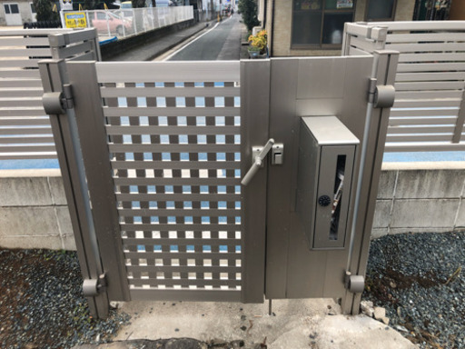 【美品】フェンス本体YKKＡＰエクスラインフェンス5型Ｈ800