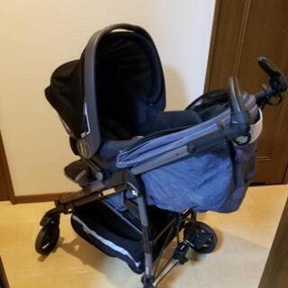 ベビーカー&ベビーシートのセット　Peg-Perego Si   ペグペレーゴの画像