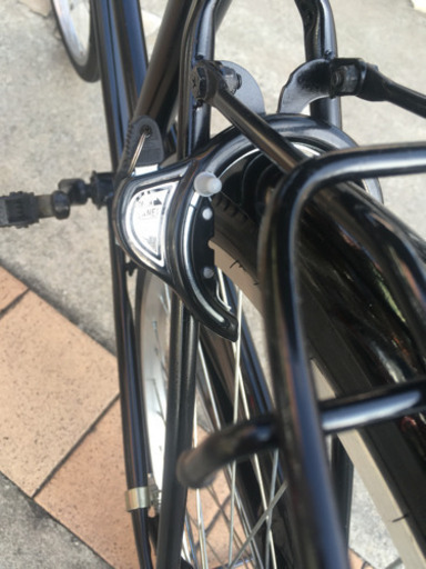 整備済　軽快車２６インチ ブラック