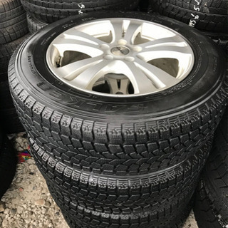 格安225-65-17 X-Trail 用アルミホイール付きスタ...