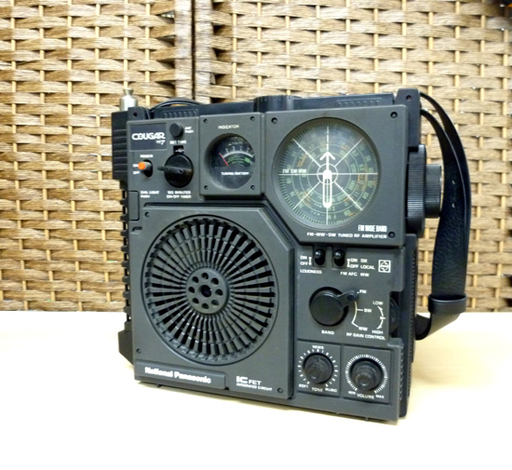 ジャンク National/Panasonic COUGAR クーガー No.7 RF-877 短波ラジオ 3-バンド 札幌市 白石区 東札幌