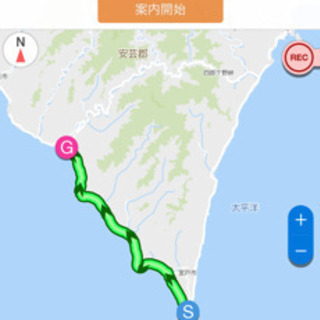 元旦ライド 高松駅から室戸岬を経由して奈半利駅まで230km