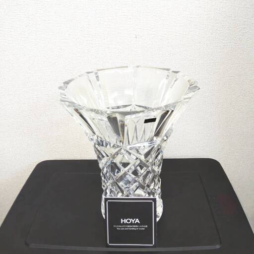 ＨＯＹＡ　花瓶　クリスタルガラス