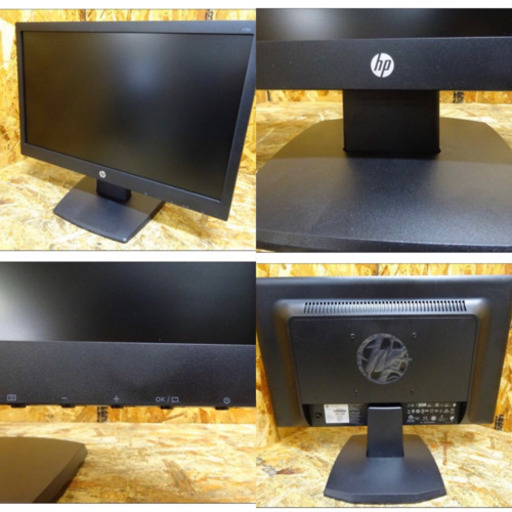 (4415-005)☆未使用品☆hp V194 Monitor 18.5インチ ワイド液晶モニター 2019年製 デスクトップ パソコ