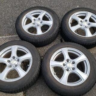 セレナ スタッドレスタイヤ 195/60R16 ホイール 4本セット