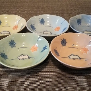 うさぎ豆鉢　たち吉　新品　美品